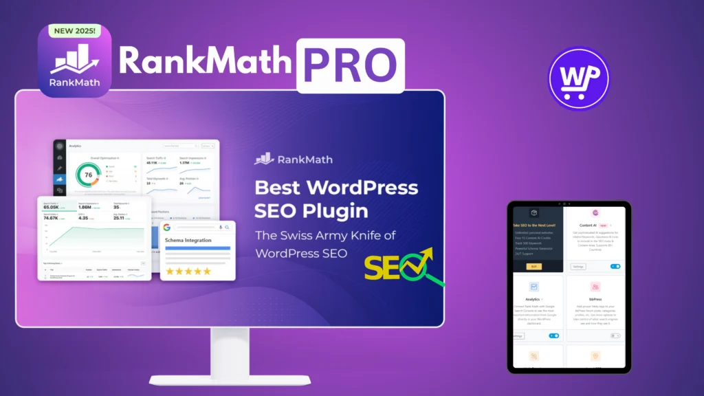 Rank Math Pro Plugin Image by wpthemeprime